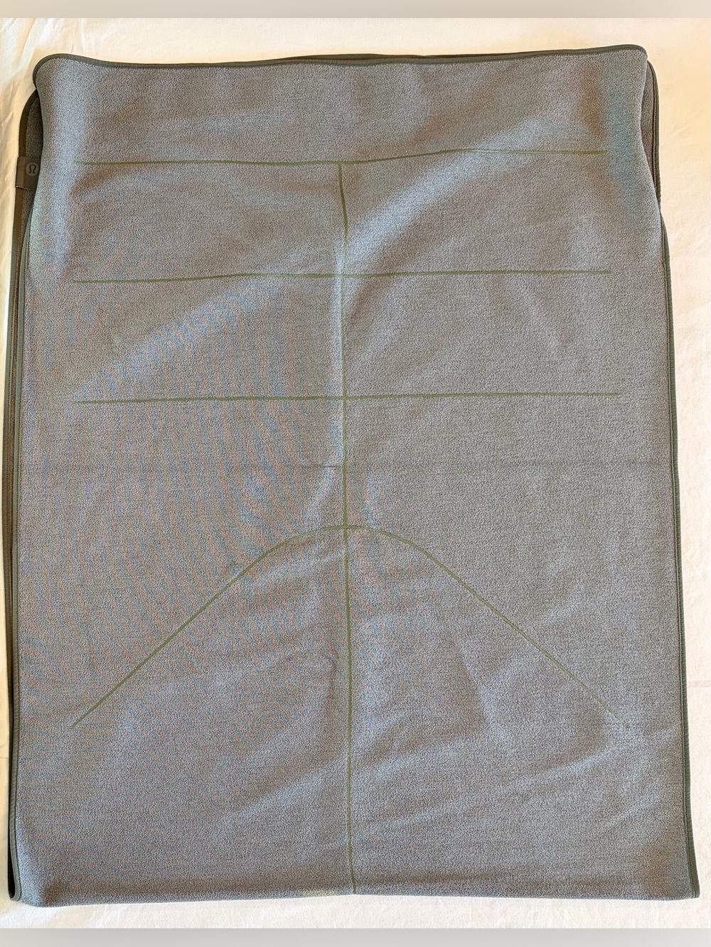 Lululemon Athletica Gray Yoga Mat Towell